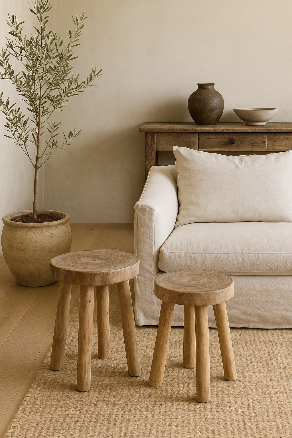 Teak Wooden Stool