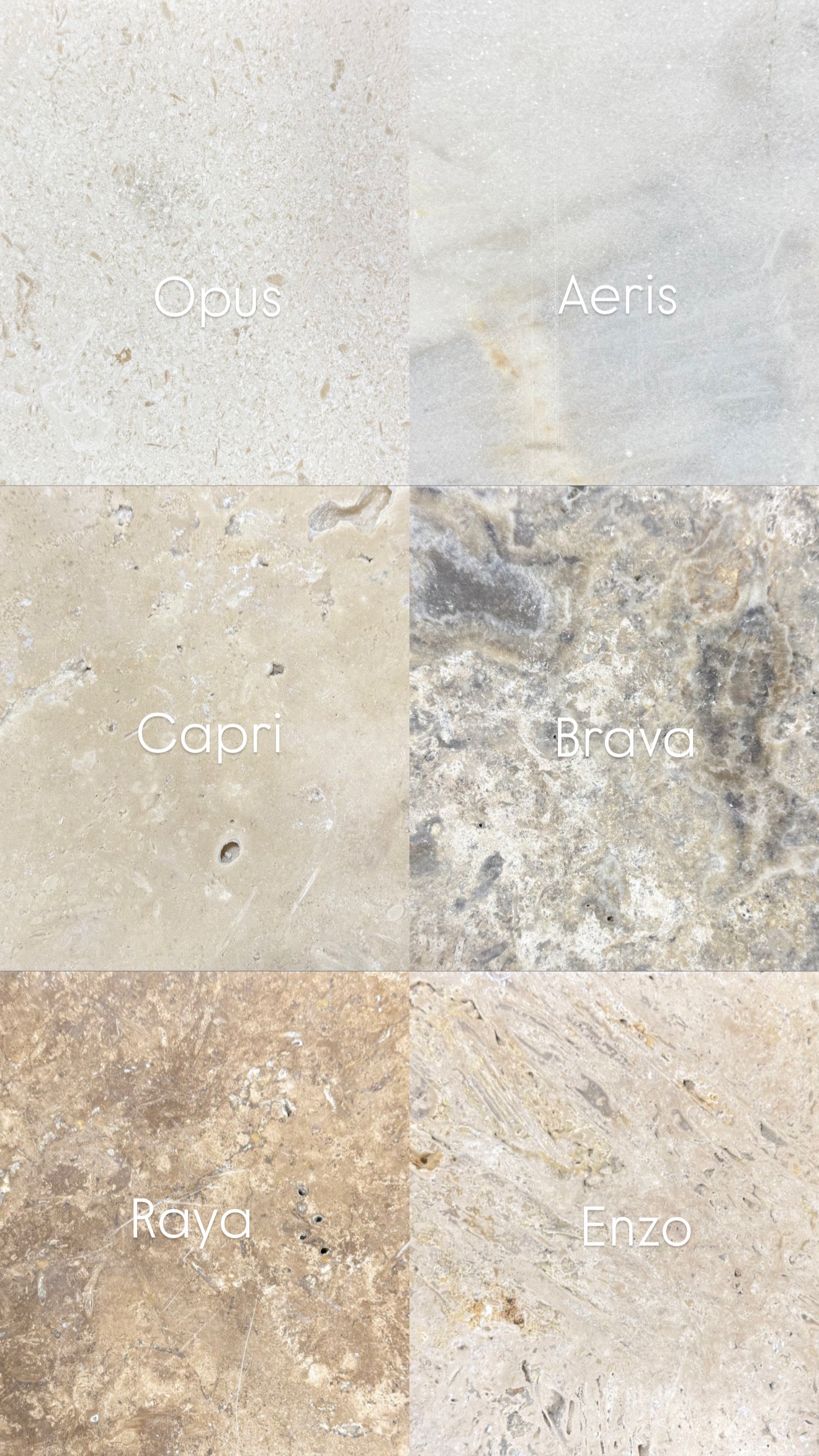 Terra Mesa Travertine Coffee Table