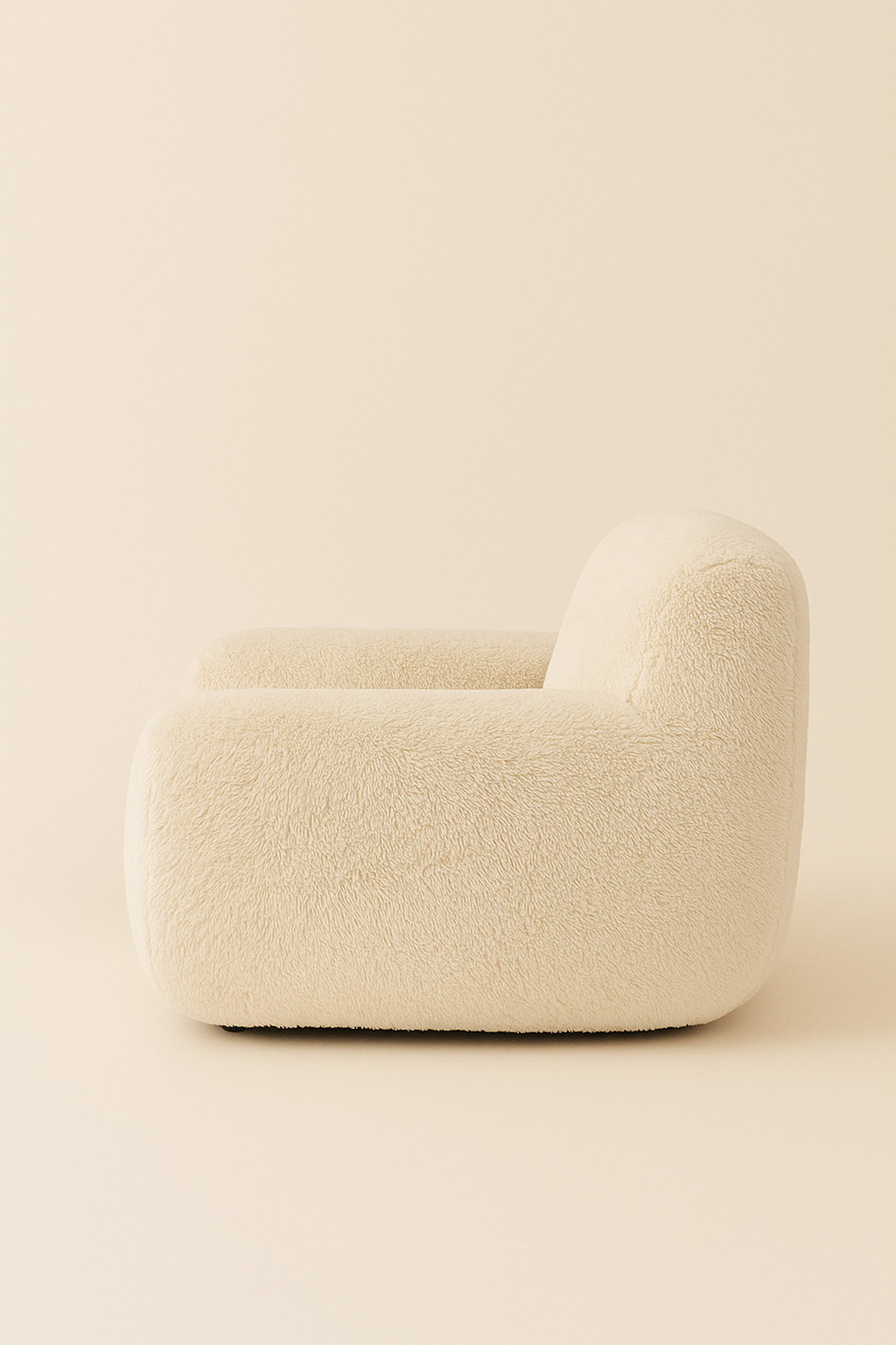 Summit Faux Mongolian Sherpa Chair