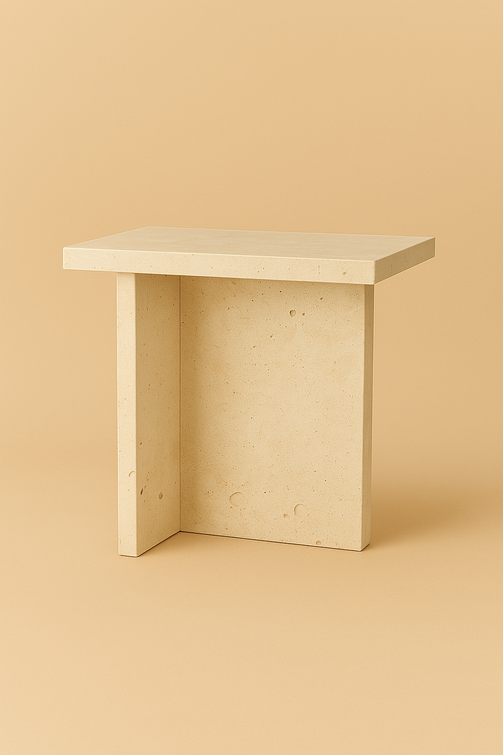 Alta Travertine Side Table