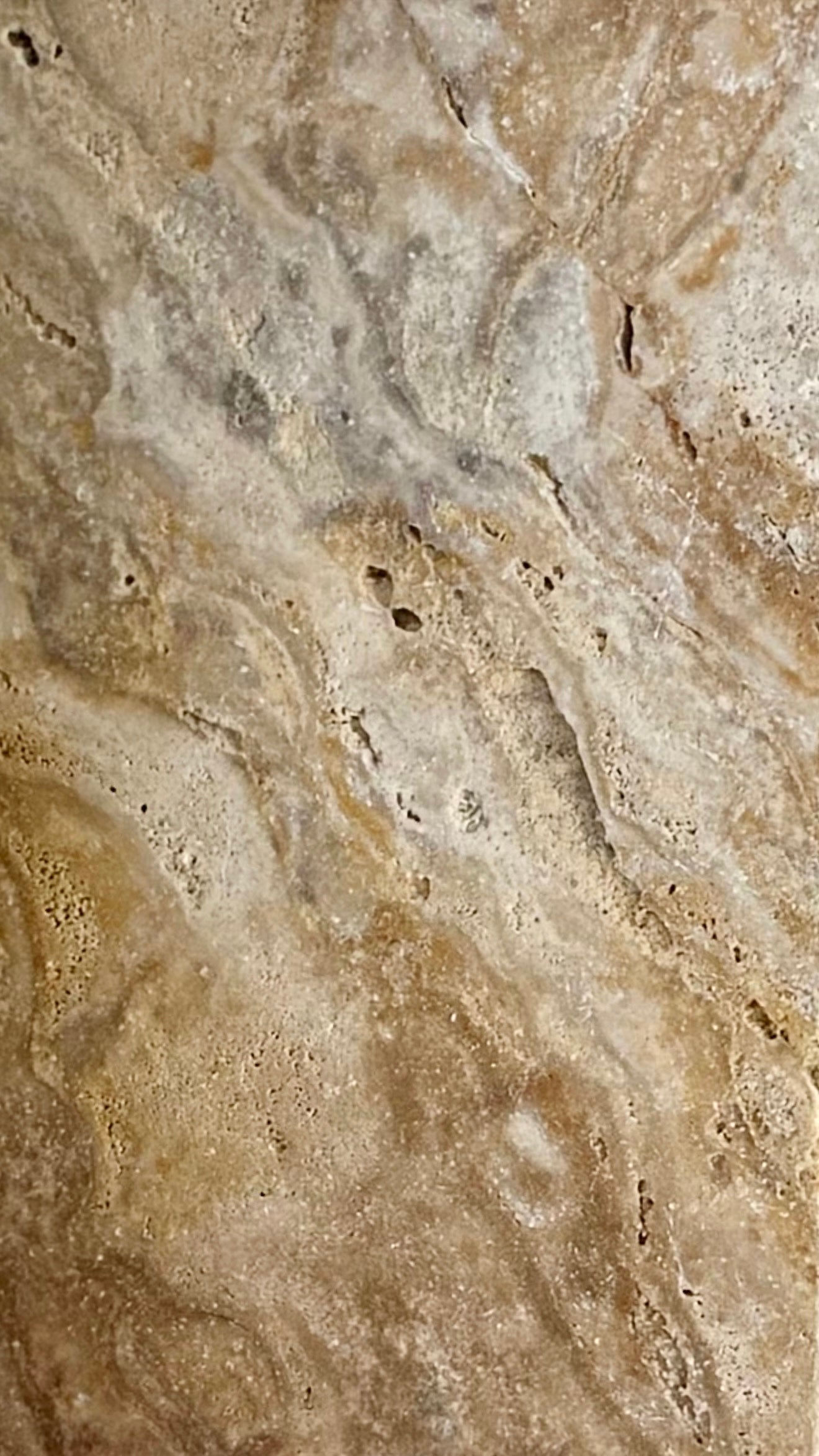 Terra Mesa Travertine Coffee Table