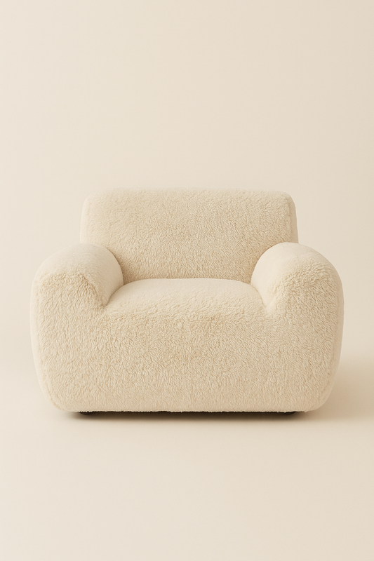 Summit Faux Mongolian Sherpa Chair