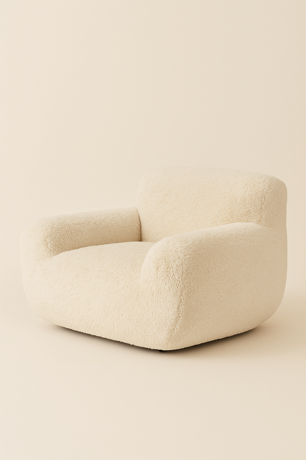 Summit Faux Mongolian Sherpa Chair