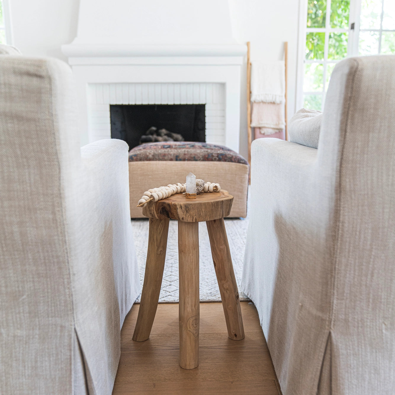 Teak Wooden Stool